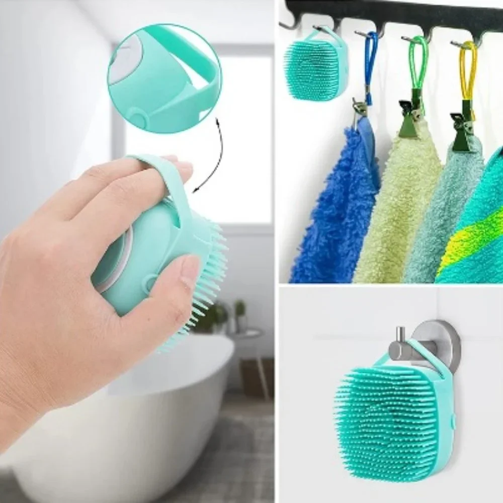 Pet Silicon Bath Brush
